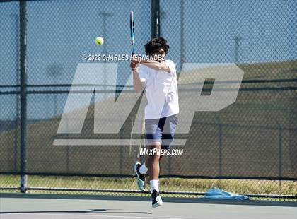 Thumbnail 2 in Alamo Heights vs Frisco Centennial (UIL 5A Team Tennis Semifinal) photogallery.