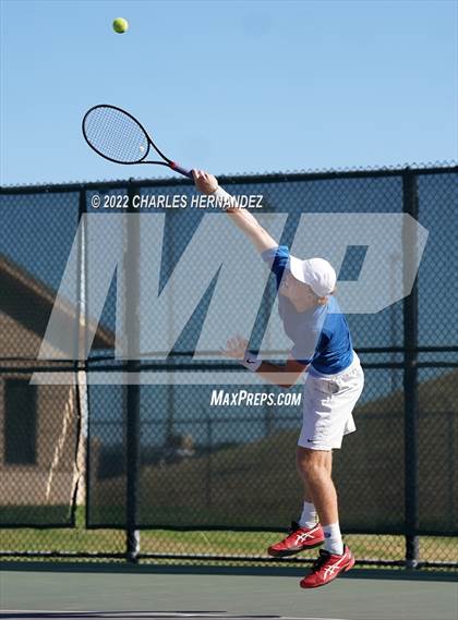 Thumbnail 1 in Alamo Heights vs Frisco Centennial (UIL 5A Team Tennis Semifinal) photogallery.