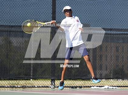 Thumbnail 3 in Alamo Heights vs Frisco Centennial (UIL 5A Team Tennis Semifinal) photogallery.