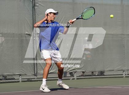 Thumbnail 3 in Alamo Heights vs Frisco Centennial (UIL 5A Team Tennis Semifinal) photogallery.