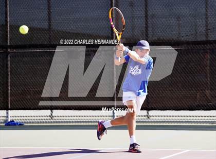 Thumbnail 3 in Alamo Heights vs Frisco Centennial (UIL 5A Team Tennis Semifinal) photogallery.