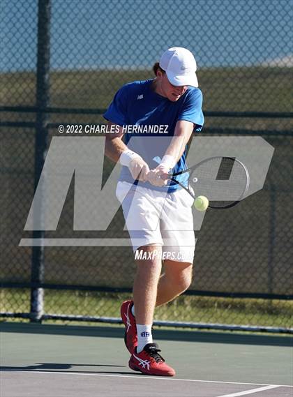 Thumbnail 3 in Alamo Heights vs Frisco Centennial (UIL 5A Team Tennis Semifinal) photogallery.
