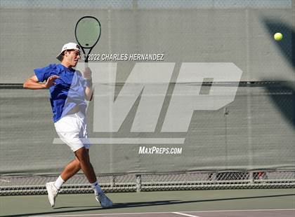 Thumbnail 2 in Alamo Heights vs Frisco Centennial (UIL 5A Team Tennis Semifinal) photogallery.
