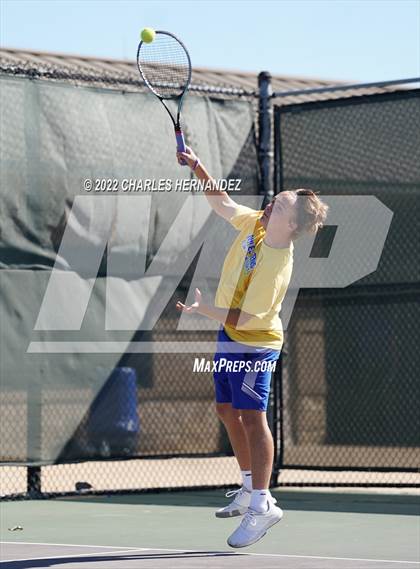 Thumbnail 3 in Alamo Heights vs Frisco Centennial (UIL 5A Team Tennis Semifinal) photogallery.