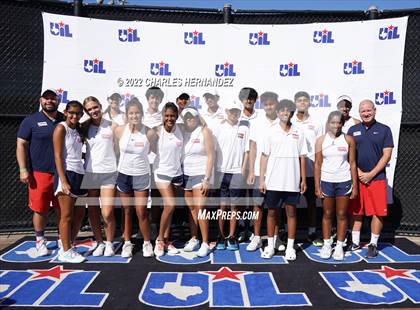 Thumbnail 3 in Alamo Heights vs Frisco Centennial (UIL 5A Team Tennis Semifinal) photogallery.