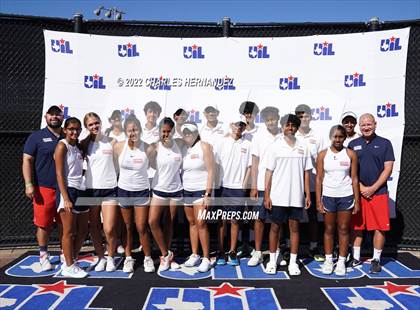 Thumbnail 1 in Alamo Heights vs Frisco Centennial (UIL 5A Team Tennis Semifinal) photogallery.