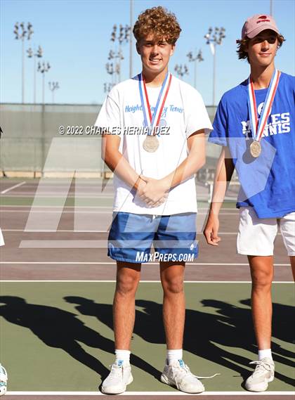 Thumbnail 1 in Alamo Heights vs Frisco Centennial (UIL 5A Team Tennis Semifinal) photogallery.