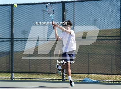 Thumbnail 3 in Alamo Heights vs Frisco Centennial (UIL 5A Team Tennis Semifinal) photogallery.
