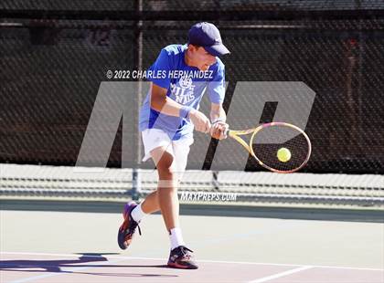 Thumbnail 3 in Alamo Heights vs Frisco Centennial (UIL 5A Team Tennis Semifinal) photogallery.