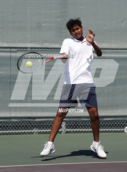 Thumbnail 2 in Alamo Heights vs Frisco Centennial (UIL 5A Team Tennis Semifinal) photogallery.