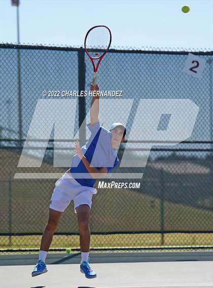 Thumbnail 1 in Alamo Heights vs Frisco Centennial (UIL 5A Team Tennis Semifinal) photogallery.