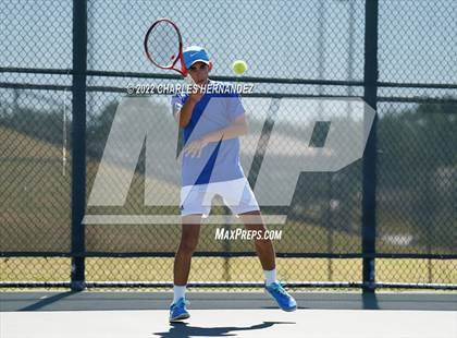 Thumbnail 2 in Alamo Heights vs Frisco Centennial (UIL 5A Team Tennis Semifinal) photogallery.