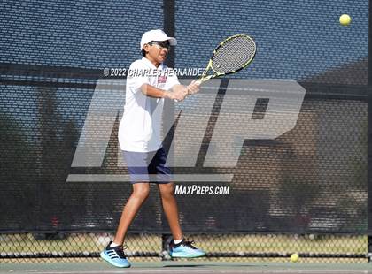 Thumbnail 3 in Alamo Heights vs Frisco Centennial (UIL 5A Team Tennis Semifinal) photogallery.