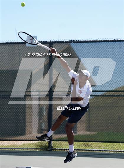 Thumbnail 1 in Alamo Heights vs Frisco Centennial (UIL 5A Team Tennis Semifinal) photogallery.
