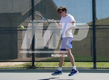 Thumbnail 3 in Alamo Heights vs Frisco Centennial (UIL 5A Team Tennis Semifinal) photogallery.