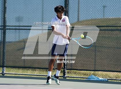 Thumbnail 3 in Alamo Heights vs Frisco Centennial (UIL 5A Team Tennis Semifinal) photogallery.