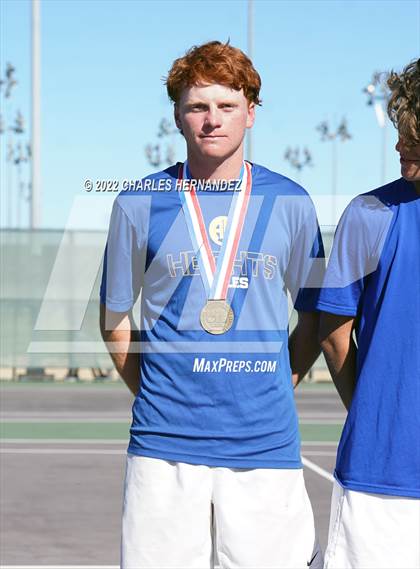 Thumbnail 1 in Alamo Heights vs Frisco Centennial (UIL 5A Team Tennis Semifinal) photogallery.