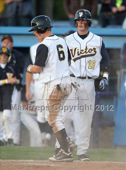 Thumbnail 3 in Victor vs. Lancaster (NYSPHSAA Class AA Regional) photogallery.