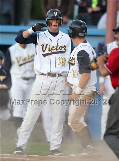 Thumbnail 2 in Victor vs. Lancaster (NYSPHSAA Class AA Regional) photogallery.