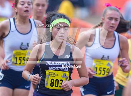 Thumbnail 2 in CIF State Cross Country Championships (Girls D1 Race) photogallery.