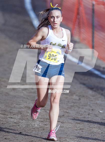 Thumbnail 3 in CIF State Cross Country Championships (Girls D1 Race) photogallery.