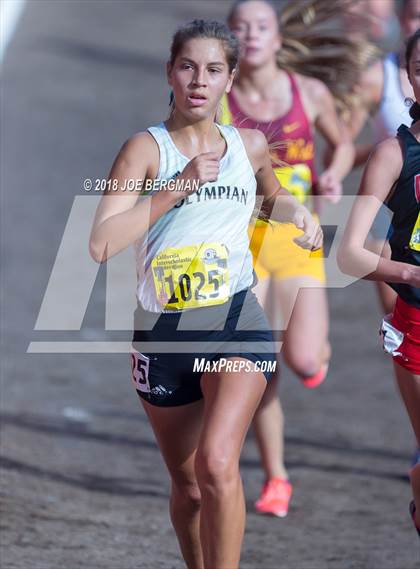 Thumbnail 3 in CIF State Cross Country Championships (Girls D1 Race) photogallery.