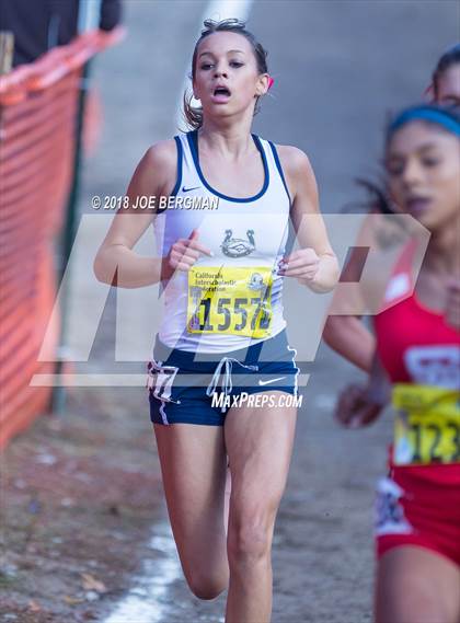 Thumbnail 3 in CIF State Cross Country Championships (Girls D1 Race) photogallery.