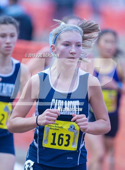 Thumbnail 2 in CIF State Cross Country Championships (Girls D1 Race) photogallery.
