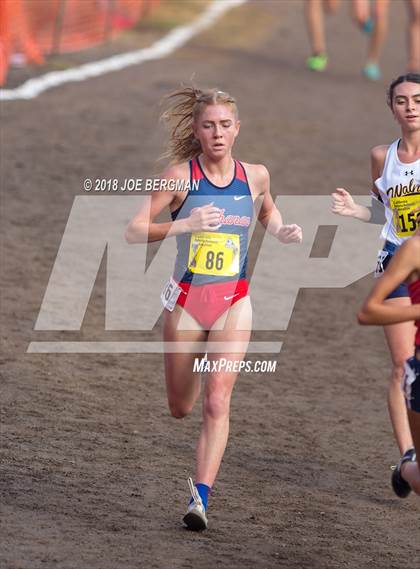 Thumbnail 3 in CIF State Cross Country Championships (Girls D1 Race) photogallery.