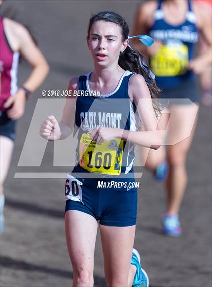 Thumbnail 2 in CIF State Cross Country Championships (Girls D1 Race) photogallery.