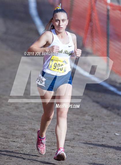 Thumbnail 2 in CIF State Cross Country Championships (Girls D1 Race) photogallery.