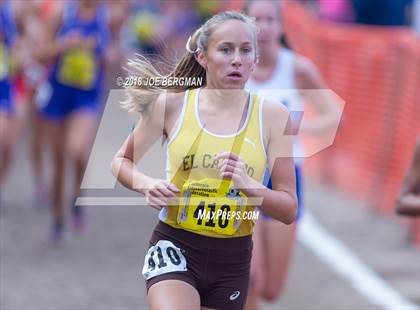 Thumbnail 1 in CIF State Cross Country Championships (Girls D1 Race) photogallery.