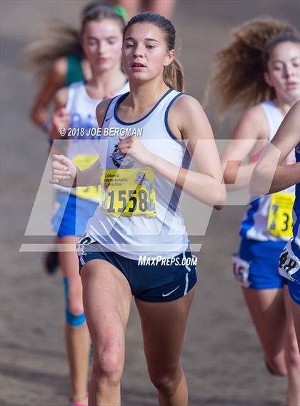 Thumbnail 3 in CIF State Cross Country Championships (Girls D1 Race) photogallery.