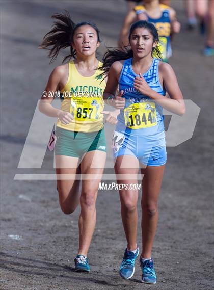 Thumbnail 3 in CIF State Cross Country Championships (Girls D1 Race) photogallery.