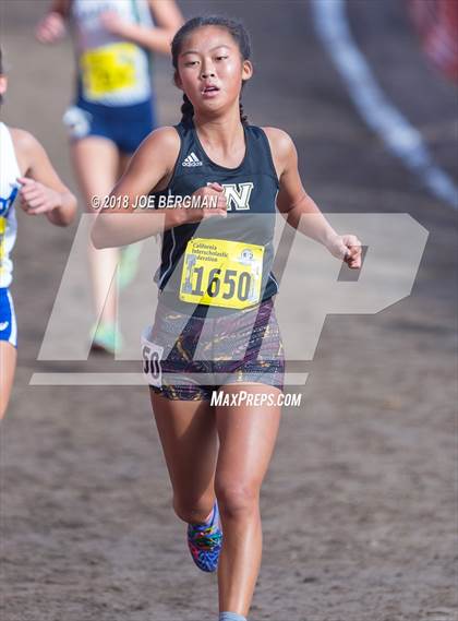 Thumbnail 3 in CIF State Cross Country Championships (Girls D1 Race) photogallery.