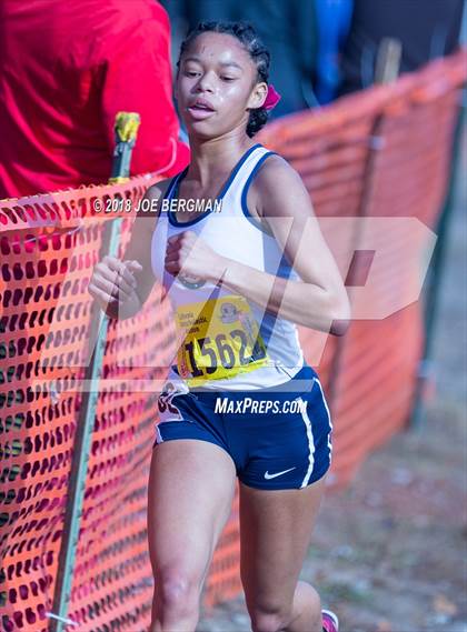 Thumbnail 3 in CIF State Cross Country Championships (Girls D1 Race) photogallery.