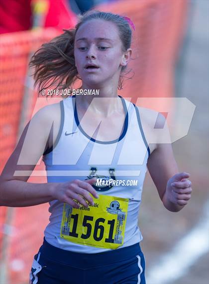Thumbnail 3 in CIF State Cross Country Championships (Girls D1 Race) photogallery.