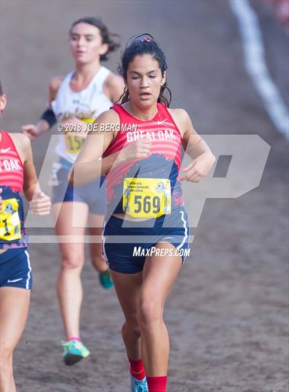 Thumbnail 2 in CIF State Cross Country Championships (Girls D1 Race) photogallery.