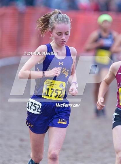 Thumbnail 3 in CIF State Cross Country Championships (Girls D1 Race) photogallery.