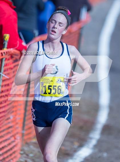 Thumbnail 1 in CIF State Cross Country Championships (Girls D1 Race) photogallery.