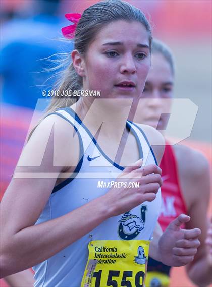 Thumbnail 2 in CIF State Cross Country Championships (Girls D1 Race) photogallery.