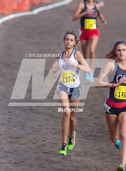 Thumbnail 1 in CIF State Cross Country Championships (Girls D1 Race) photogallery.