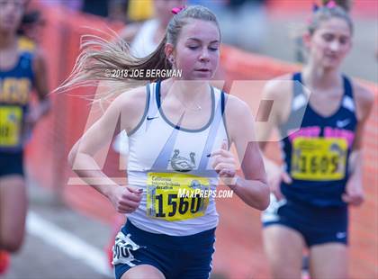 Thumbnail 3 in CIF State Cross Country Championships (Girls D1 Race) photogallery.