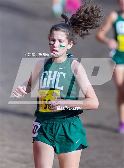 Thumbnail 3 in CIF State Cross Country Championships (Girls D1 Race) photogallery.