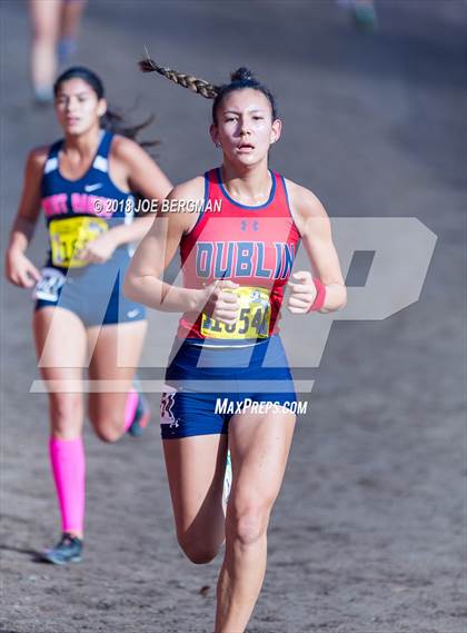 Thumbnail 2 in CIF State Cross Country Championships (Girls D1 Race) photogallery.