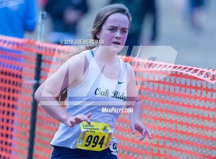 Thumbnail 3 in CIF State Cross Country Championships (Girls D1 Race) photogallery.