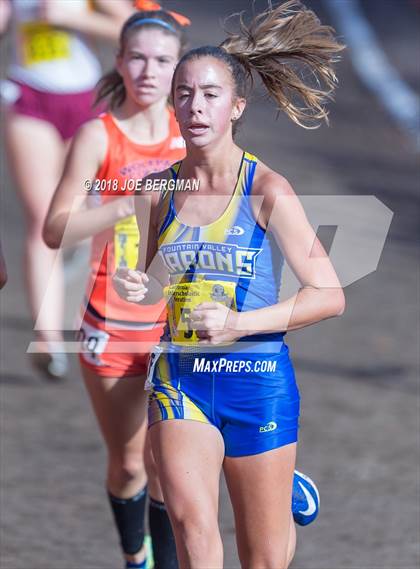 Thumbnail 3 in CIF State Cross Country Championships (Girls D1 Race) photogallery.