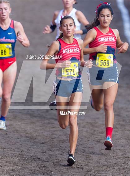 Thumbnail 3 in CIF State Cross Country Championships (Girls D1 Race) photogallery.