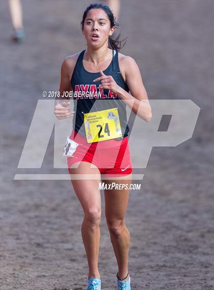 Thumbnail 3 in CIF State Cross Country Championships (Girls D1 Race) photogallery.