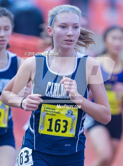 Thumbnail 1 in CIF State Cross Country Championships (Girls D1 Race) photogallery.